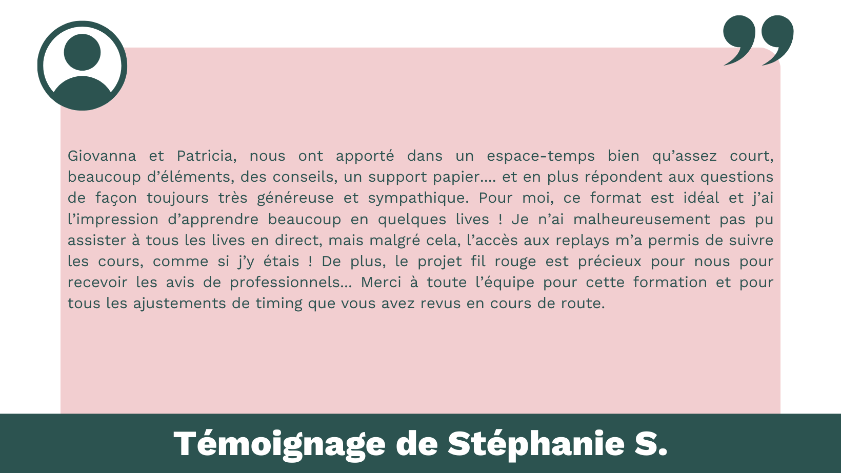 Témoignage